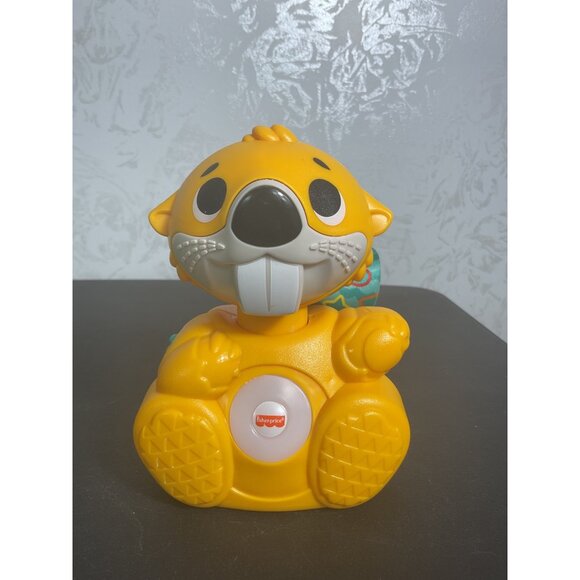 Fisher-Price Linkimals Boppin Beaver Interactive Toy For Kids - Picture 1 of 7